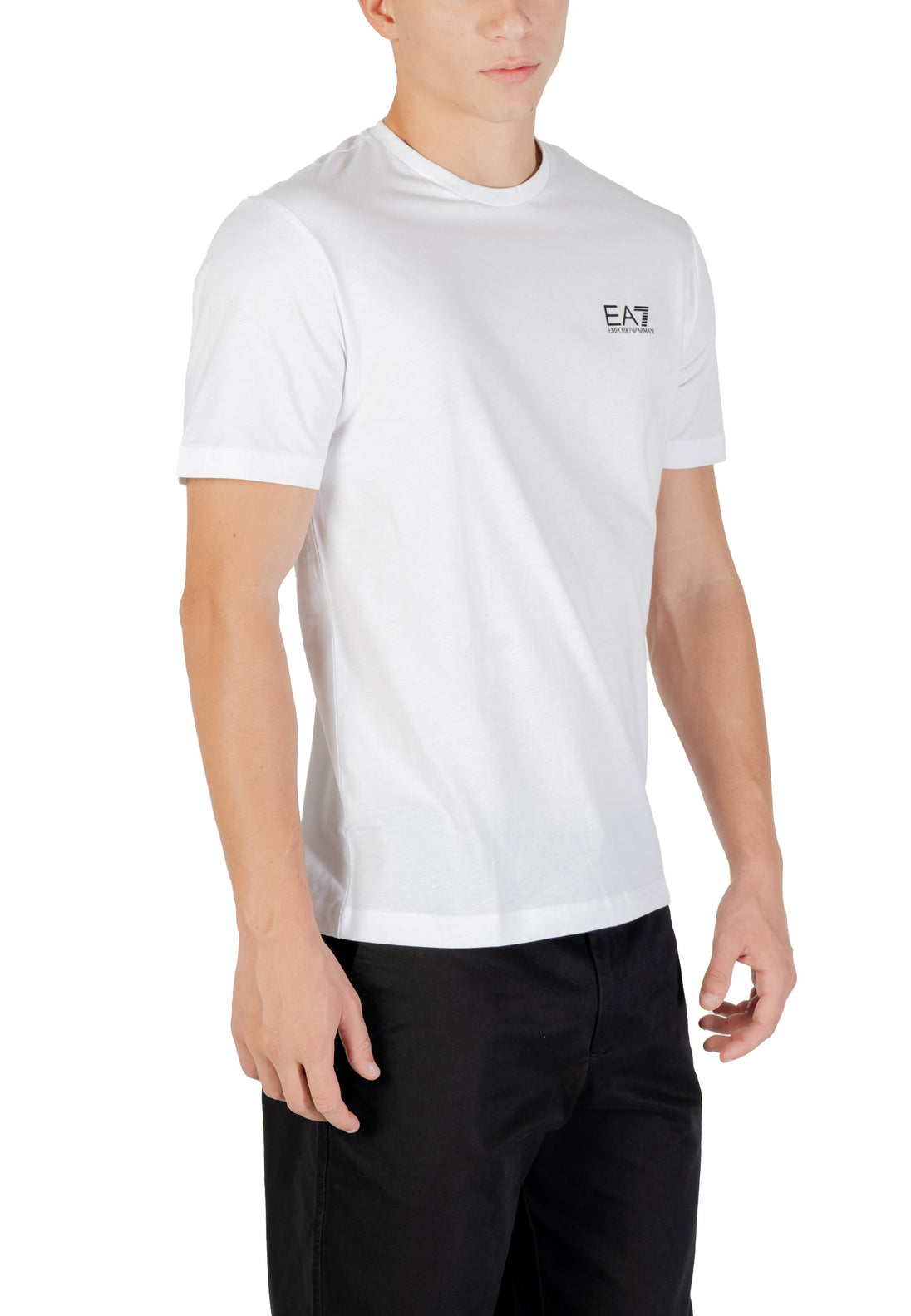 T-shirt Ea7 couleur blanc — vue 4