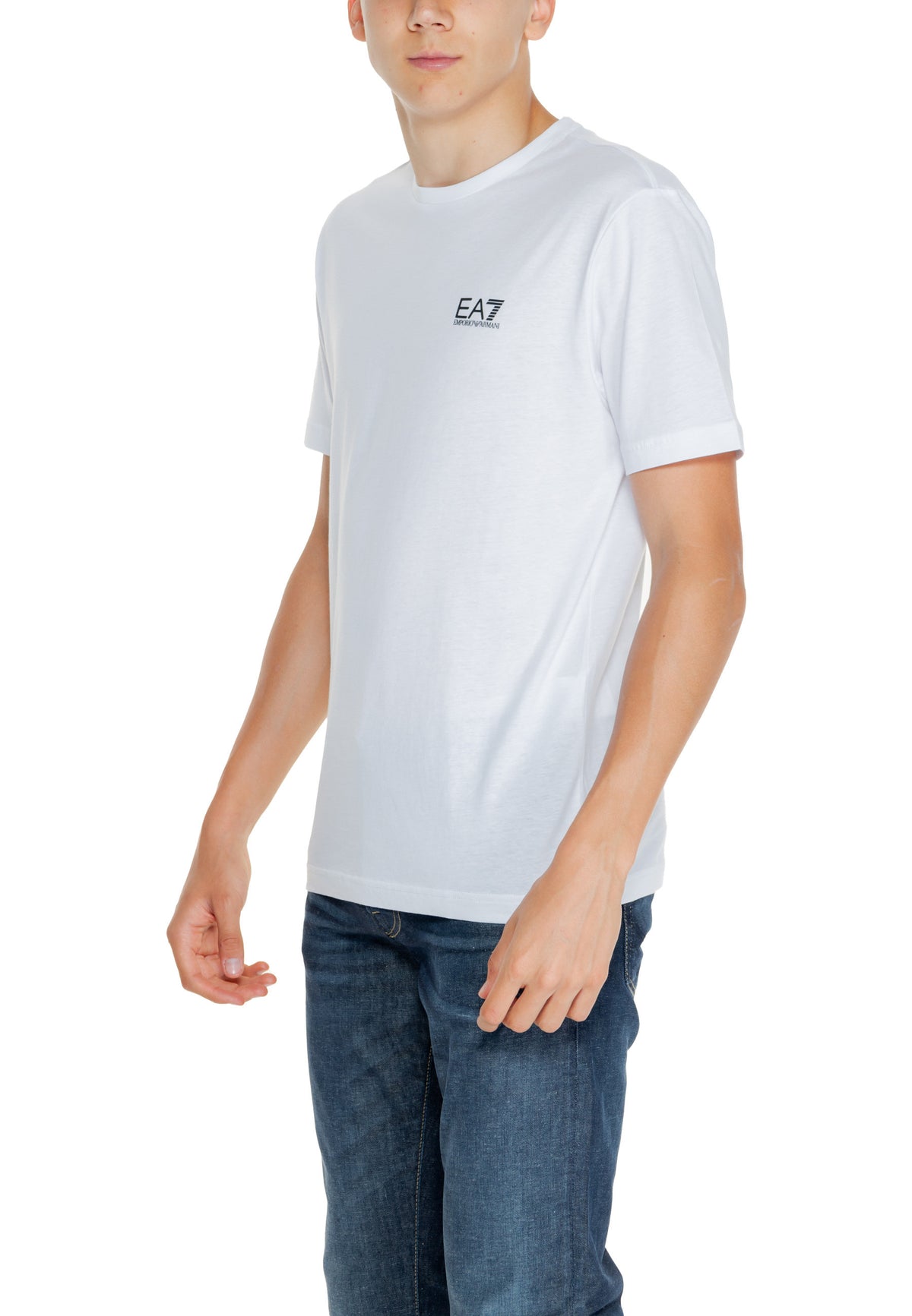 T-shirt Ea7 couleur blanc — vue 3