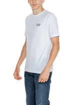 T-shirt Ea7 couleur blanc — vue 3