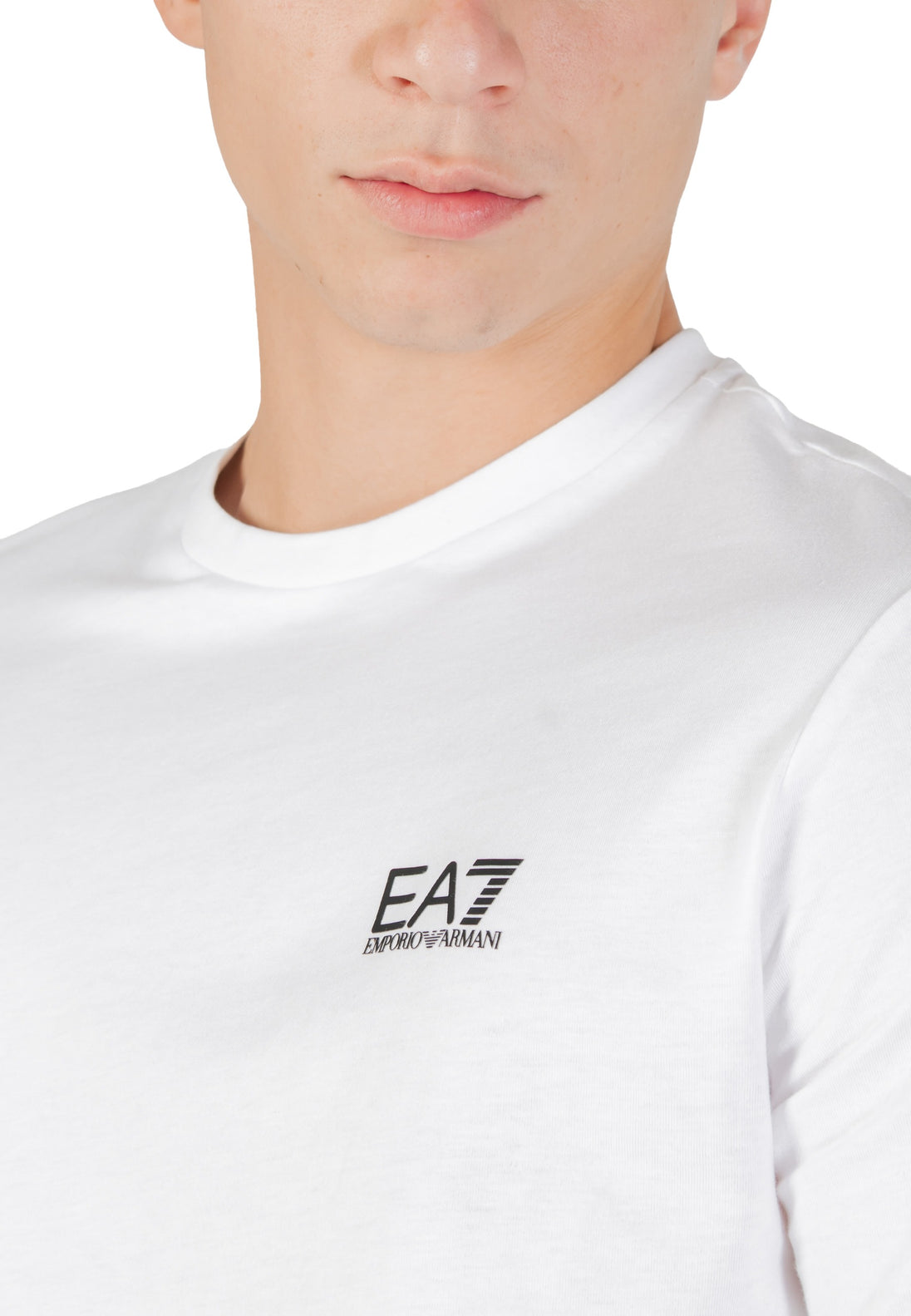 T-shirt Ea7 couleur blanc — vue 5