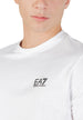T-shirt Ea7 couleur blanc — vue 5
