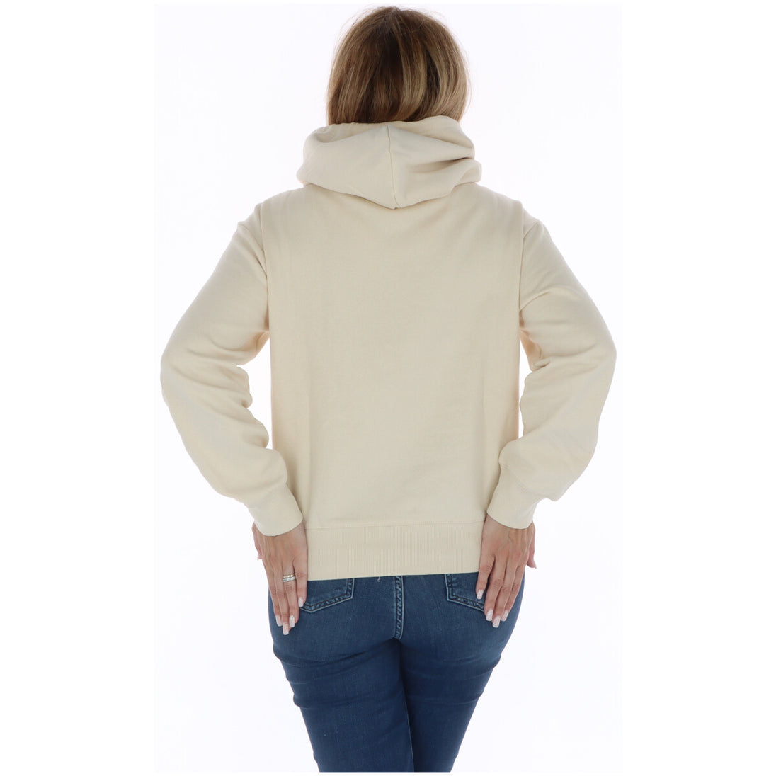 Sweat Champion couleur beige — vue 3