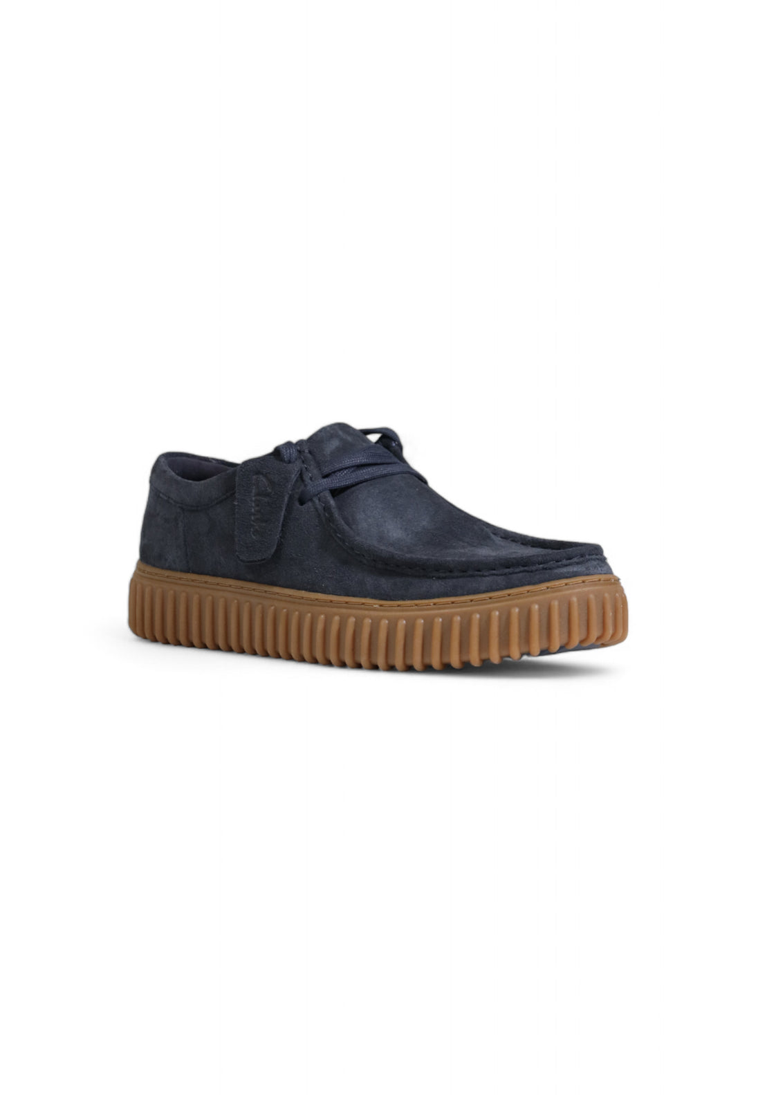 Mocassins Clarks couleur bleu — vue 3