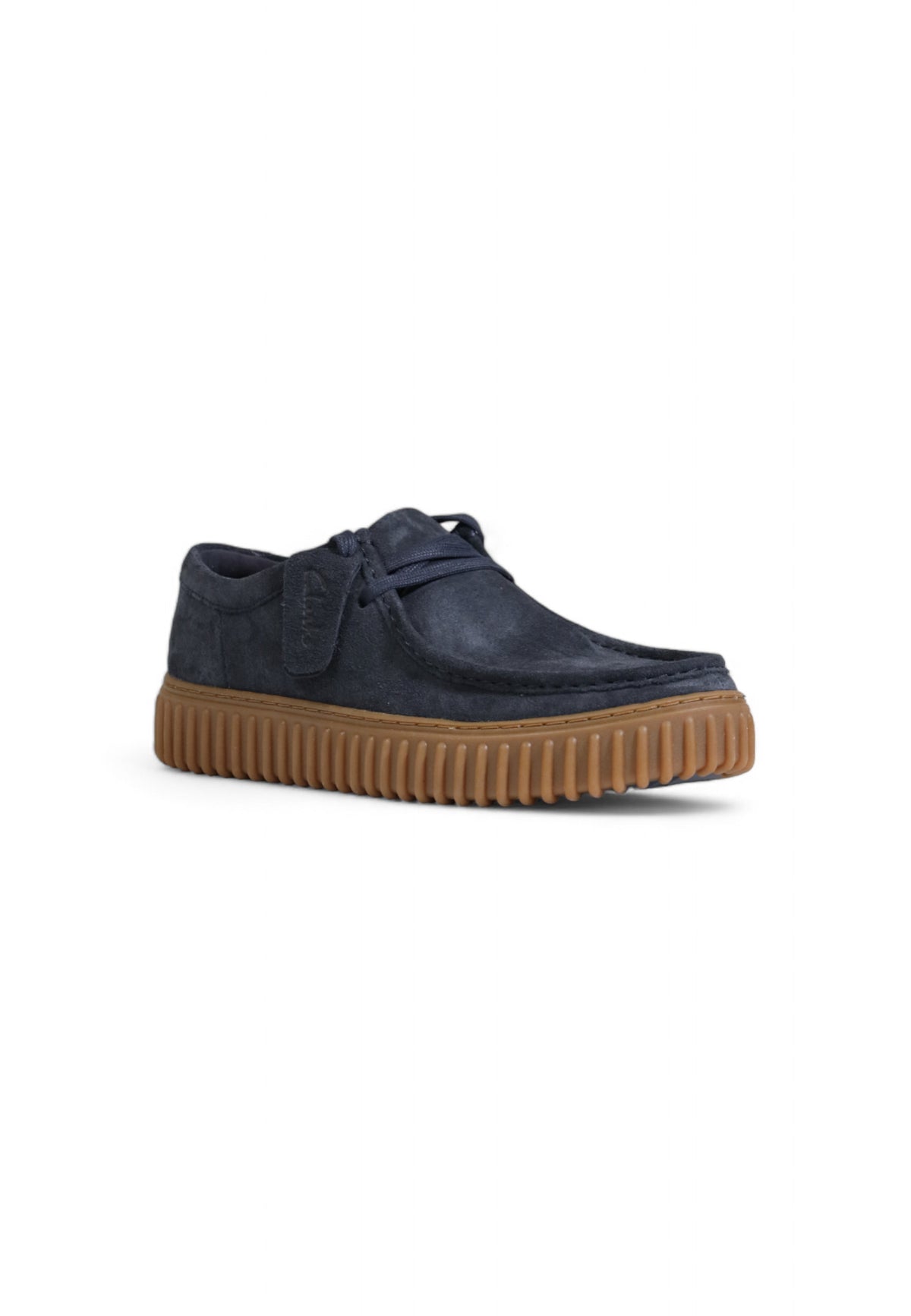 Mocassins Clarks couleur bleu — vue 3