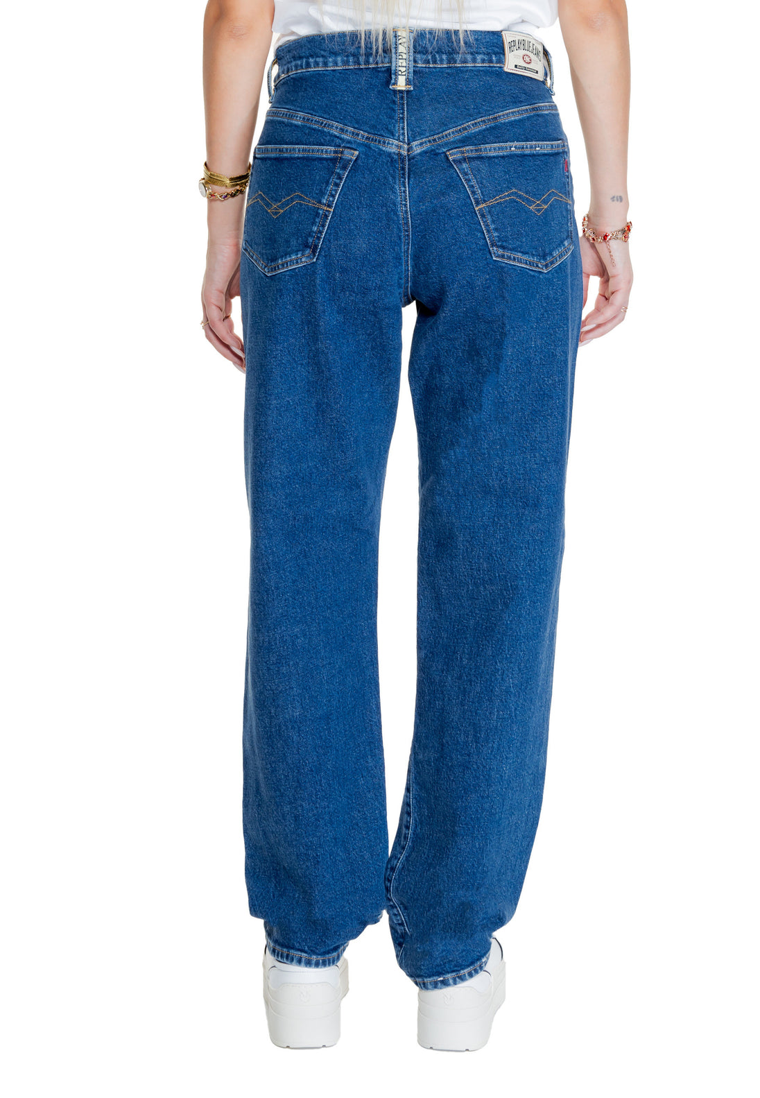 Jean Replay couleur bleu — vue 2