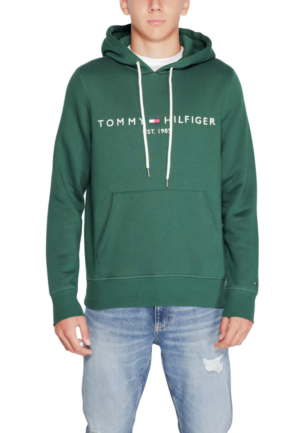 Sweat Tommy Hilfiger couleur vert