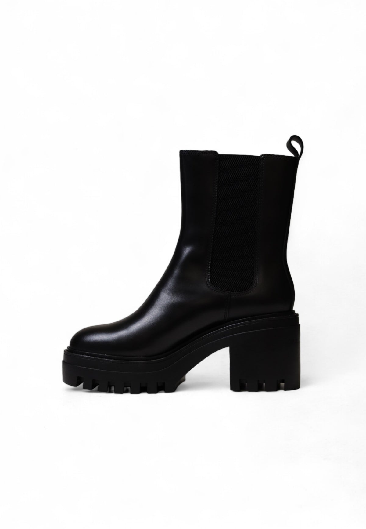 Bottes Calvin Klein couleur noir — vue 3