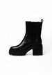 Bottes Calvin Klein couleur noir — vue 3