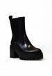 Bottes Calvin Klein couleur noir — vue 2