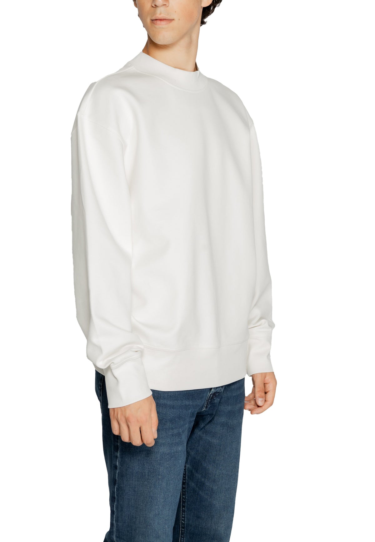Sweat Calvin Klein couleur blanc — vue 4