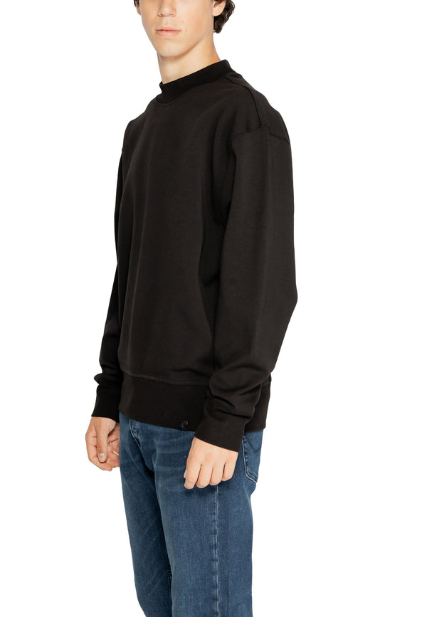 Sweat Calvin Klein couleur noir — vue 2