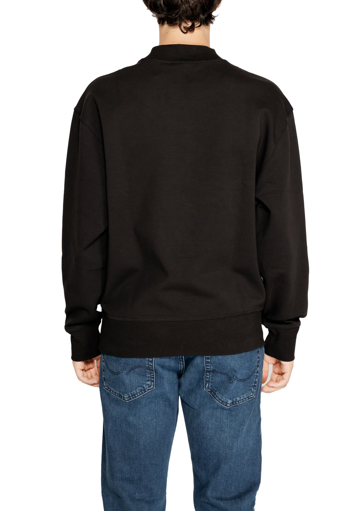 Sweat Calvin Klein couleur noir — vue 3