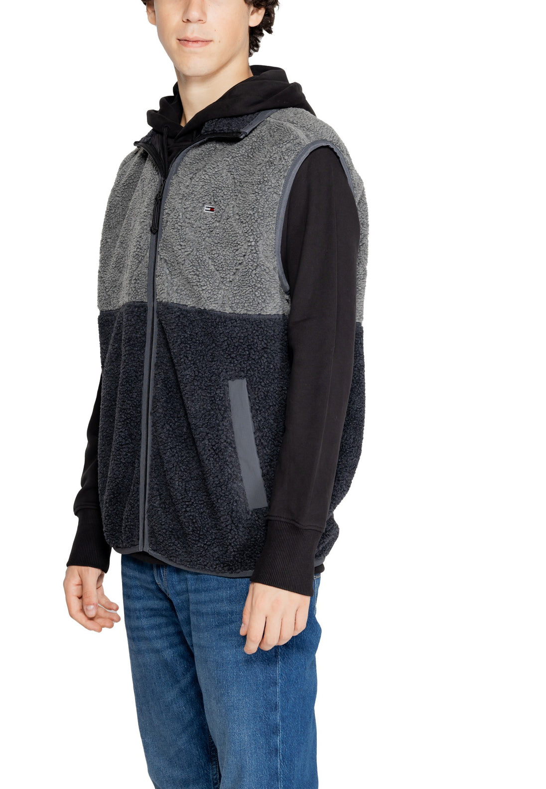 Veste Tommy Hilfiger couleur noir — vue 3