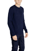 Pull Tommy Hilfiger couleur bleu — vue 4