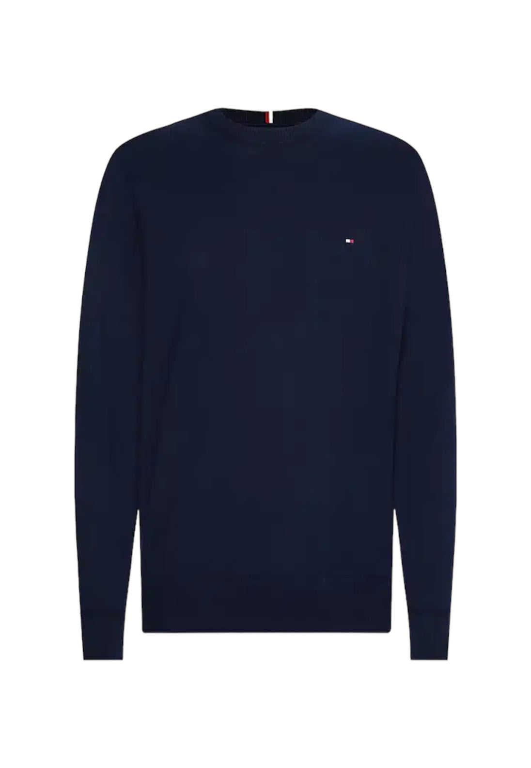 Pull Tommy Hilfiger couleur bleu — vue 5