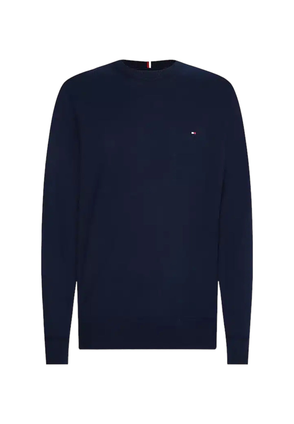 Pull Tommy Hilfiger couleur bleu — vue 5