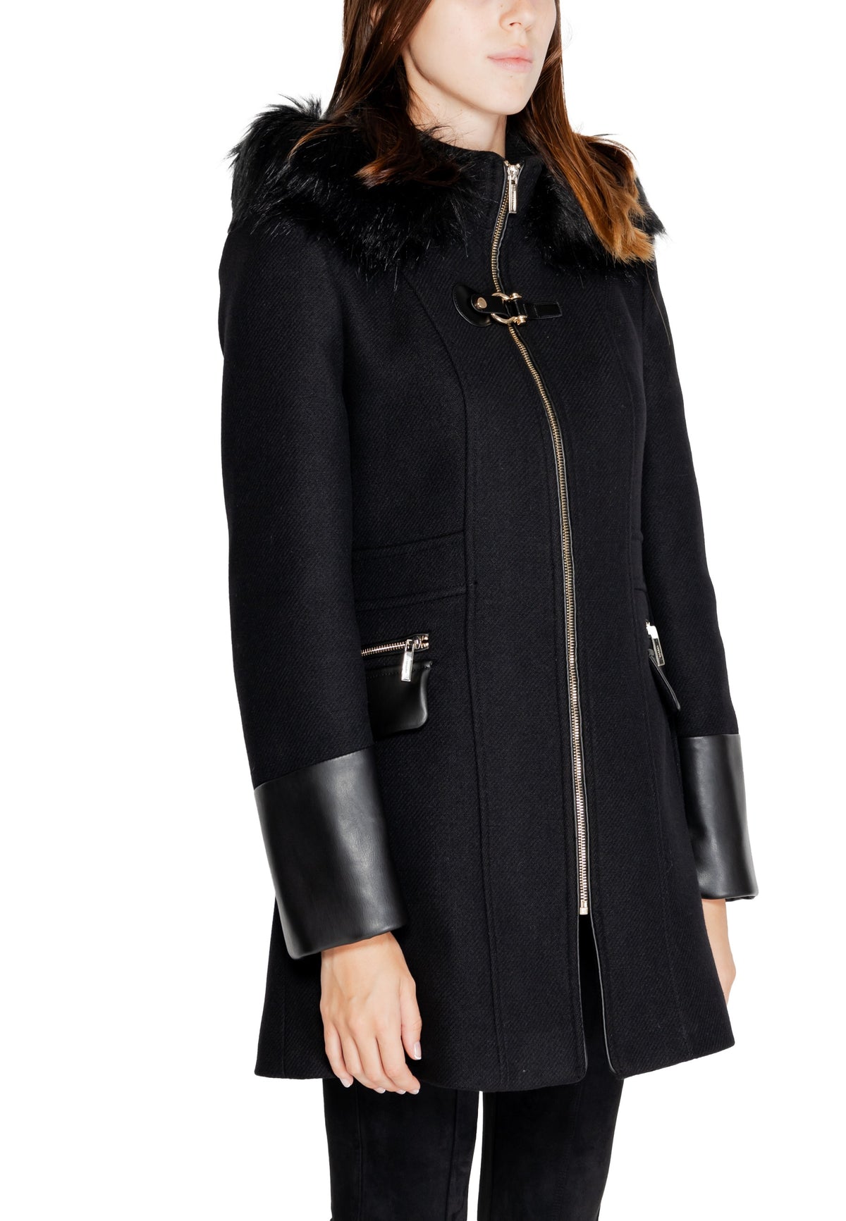 Veste Morgan De Toi couleur noir — vue 4