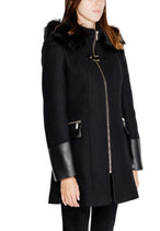 Veste Morgan De Toi couleur noir — vue 4