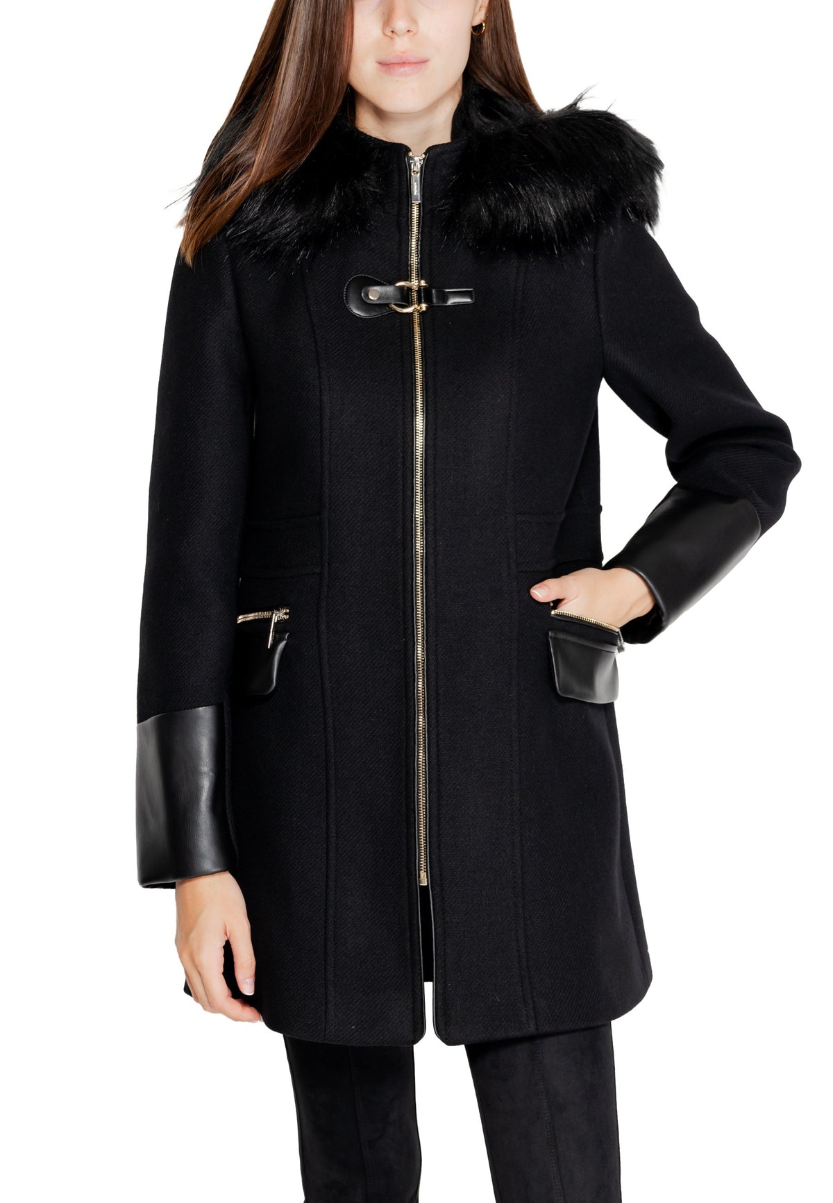 Veste Morgan De Toi couleur noir — vue 5