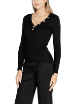Pull Morgan De Toi couleur noir — vue 3