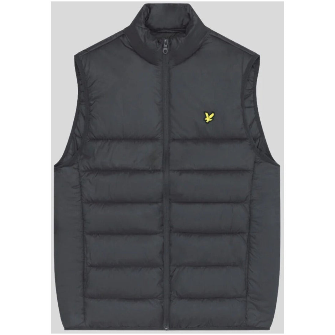 Gilet Lyle & Scott couleur gris — vue 3