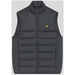 Gilet Lyle & Scott couleur gris — vue 3