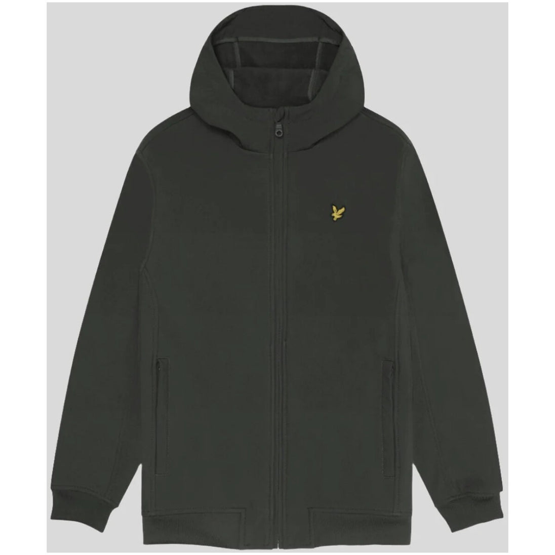Veste Lyle & Scott couleur gris — vue 3