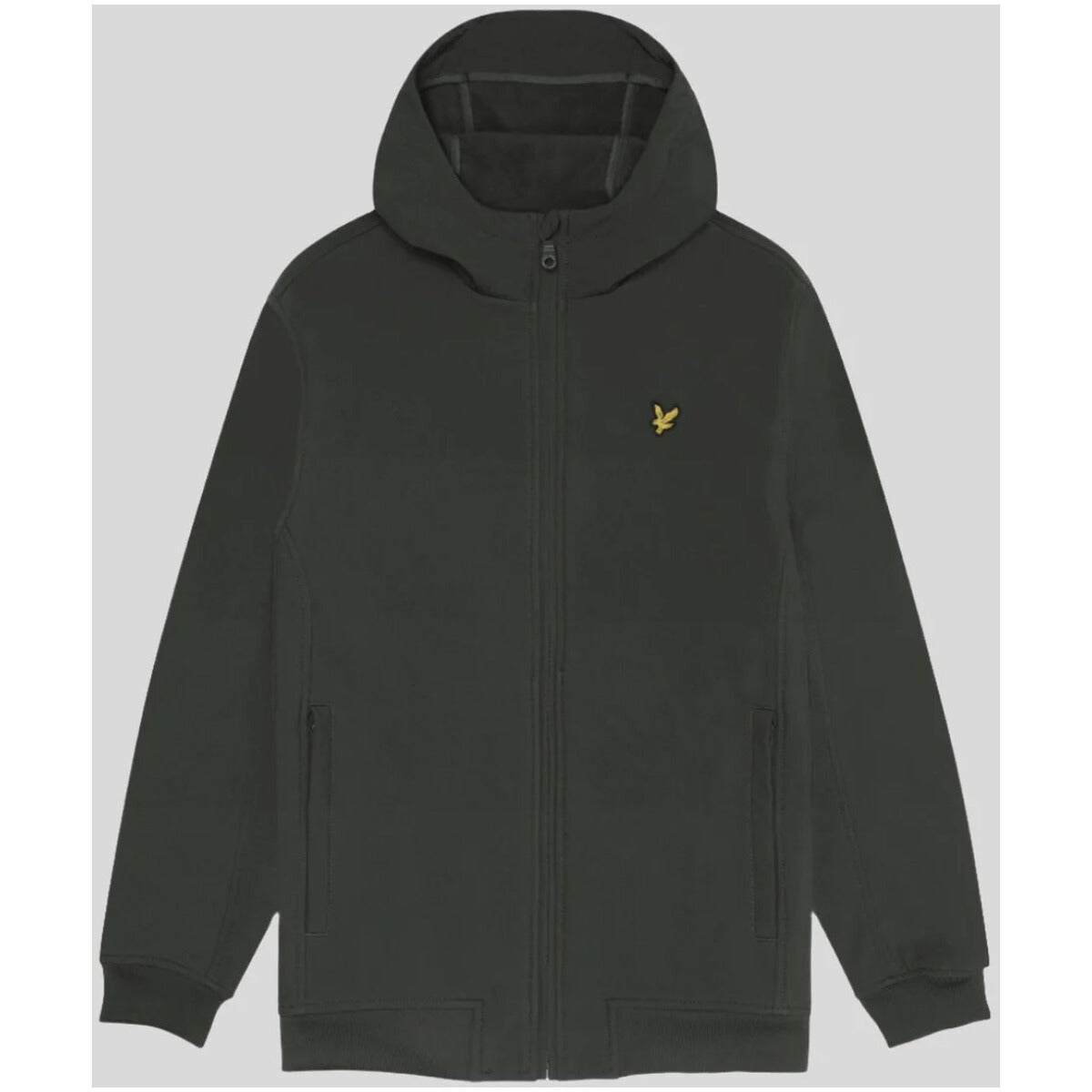 Veste Lyle & Scott couleur gris — vue 3