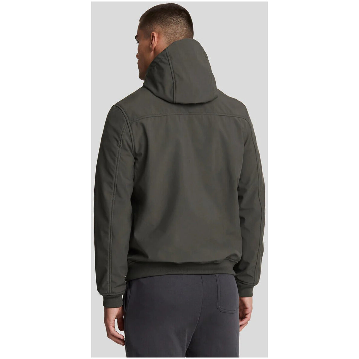 Veste Lyle & Scott couleur gris — vue 2