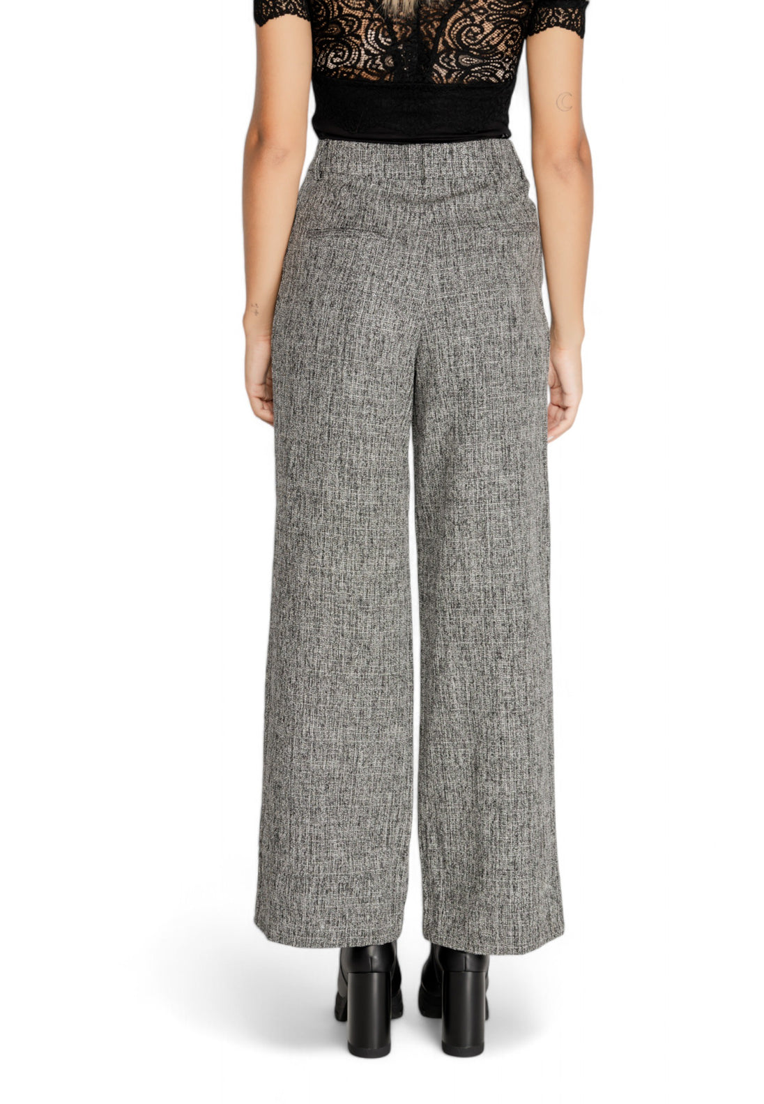 Pantalon Vila Clothes couleur noir — vue 2