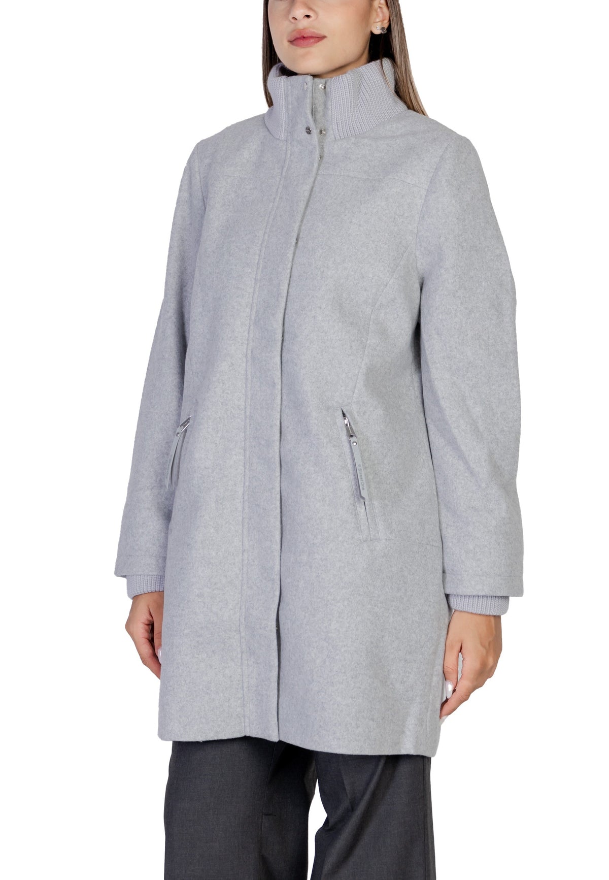 Manteau Street One couleur gris — vue 3
