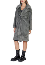 Manteau Ichi couleur gris — vue 3