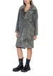Manteau Ichi couleur gris — vue 3