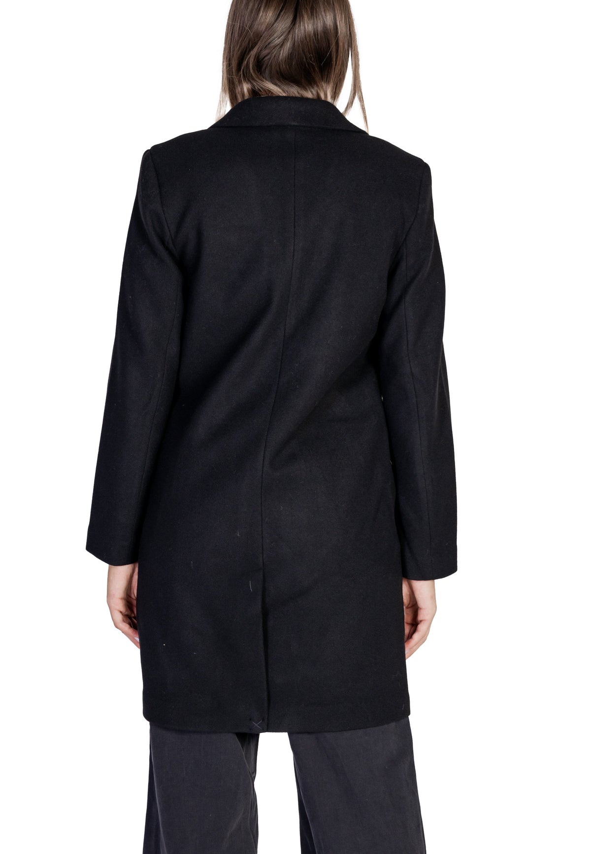 Manteau Only couleur noir — vue 2