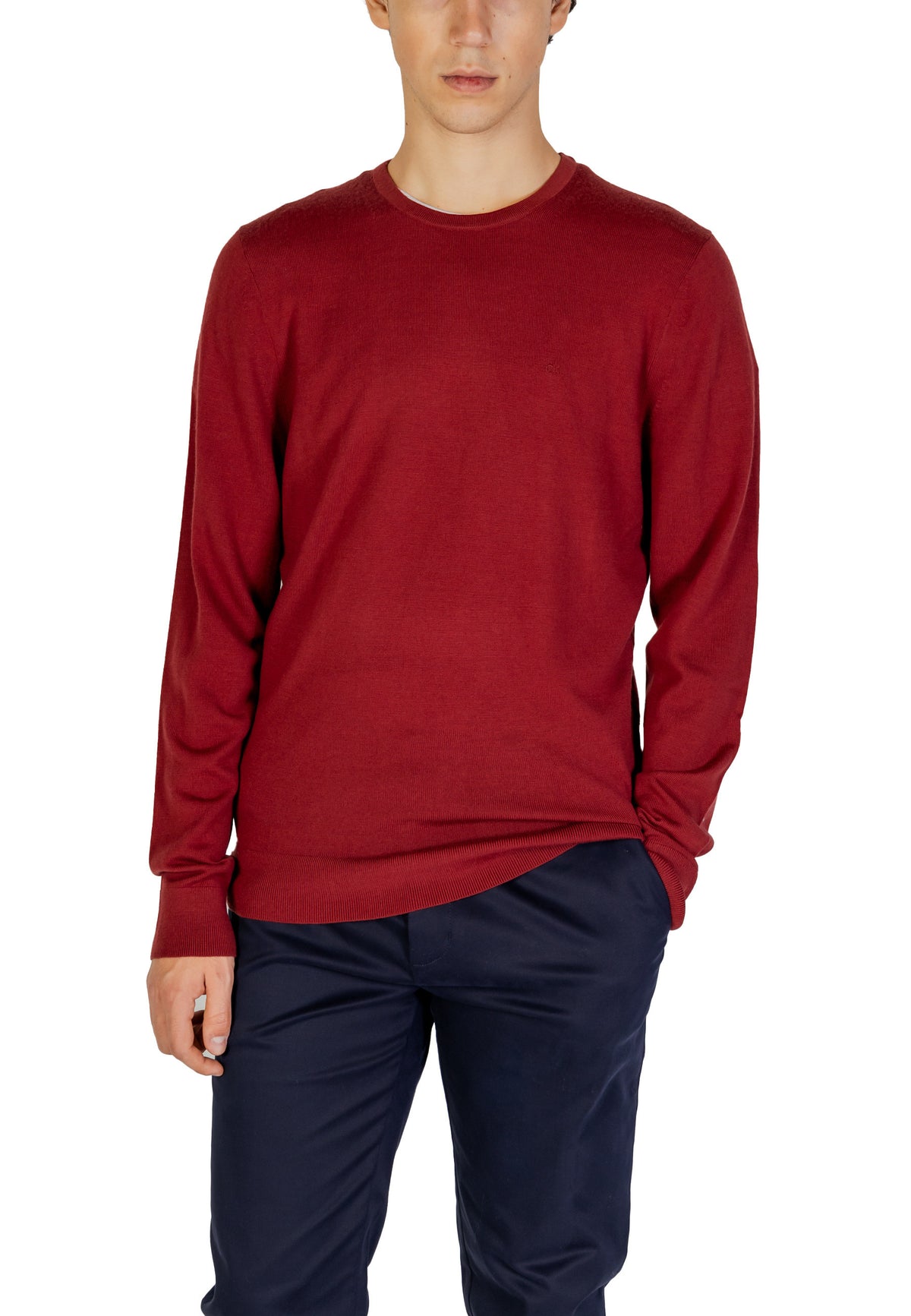 Pull Calvin Klein Jeans couleur bordeaux
