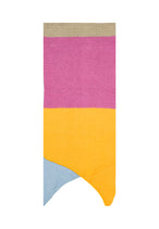 Écharpe Pieces couleur jaune — vue 3