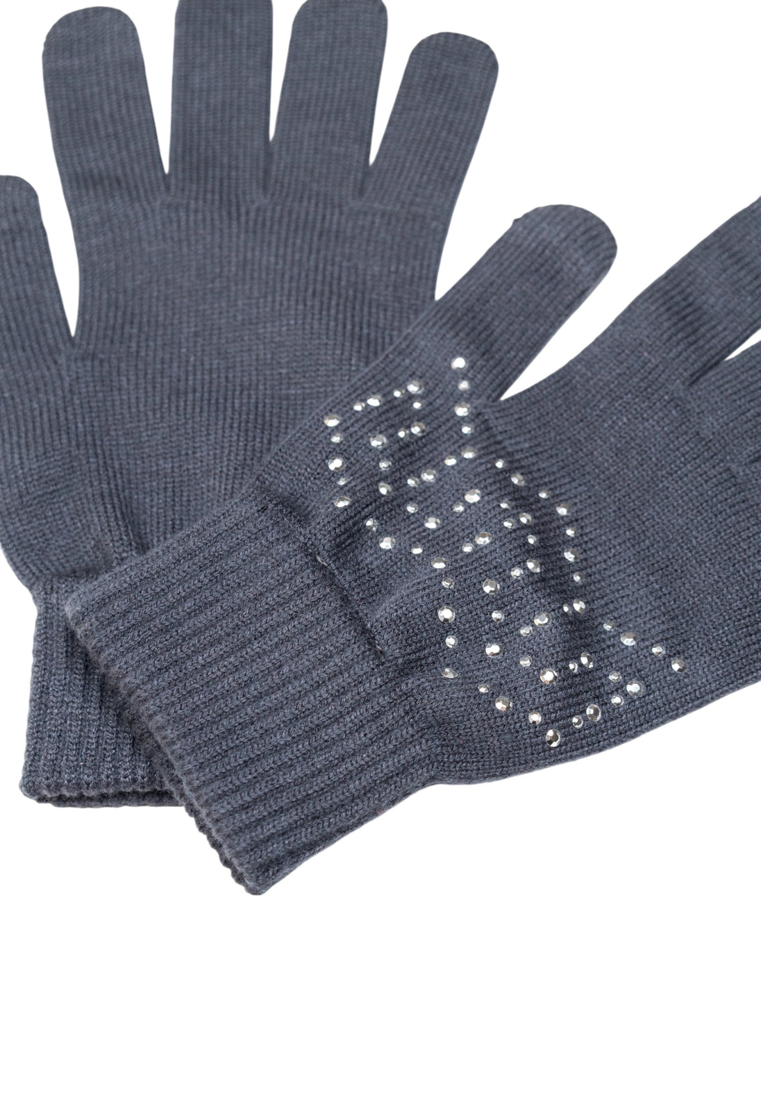 Gants Pieces couleur gris — vue 3