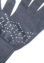 Gants Pieces couleur gris — vue 4