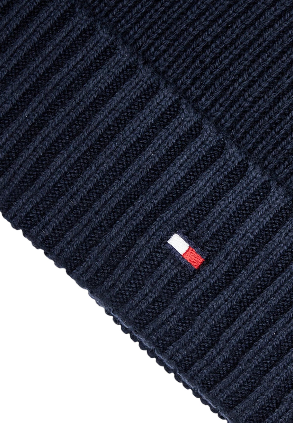 Chapeau Tommy Hilfiger couleur bleu — vue 3