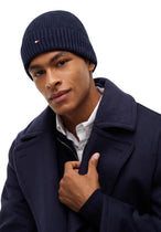 Chapeau Tommy Hilfiger couleur bleu — vue 4