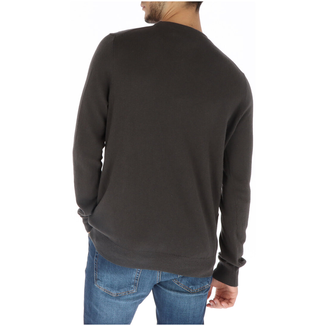 Pull Lyle & Scott couleur gris — vue 2