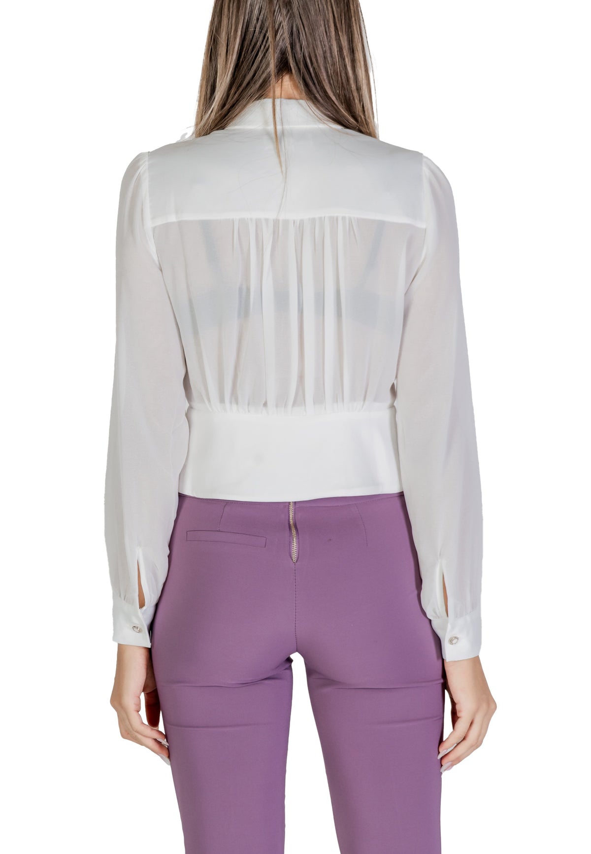 Chemise Morgan De Toi couleur blanc — vue 2