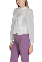 Chemise Morgan De Toi couleur blanc — vue 4