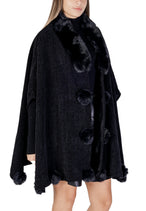 Manteau Morgan De Toi couleur noir — vue 4