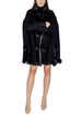 Manteau Morgan De Toi couleur noir — vue 5