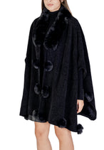 Manteau Morgan De Toi couleur noir — vue 3