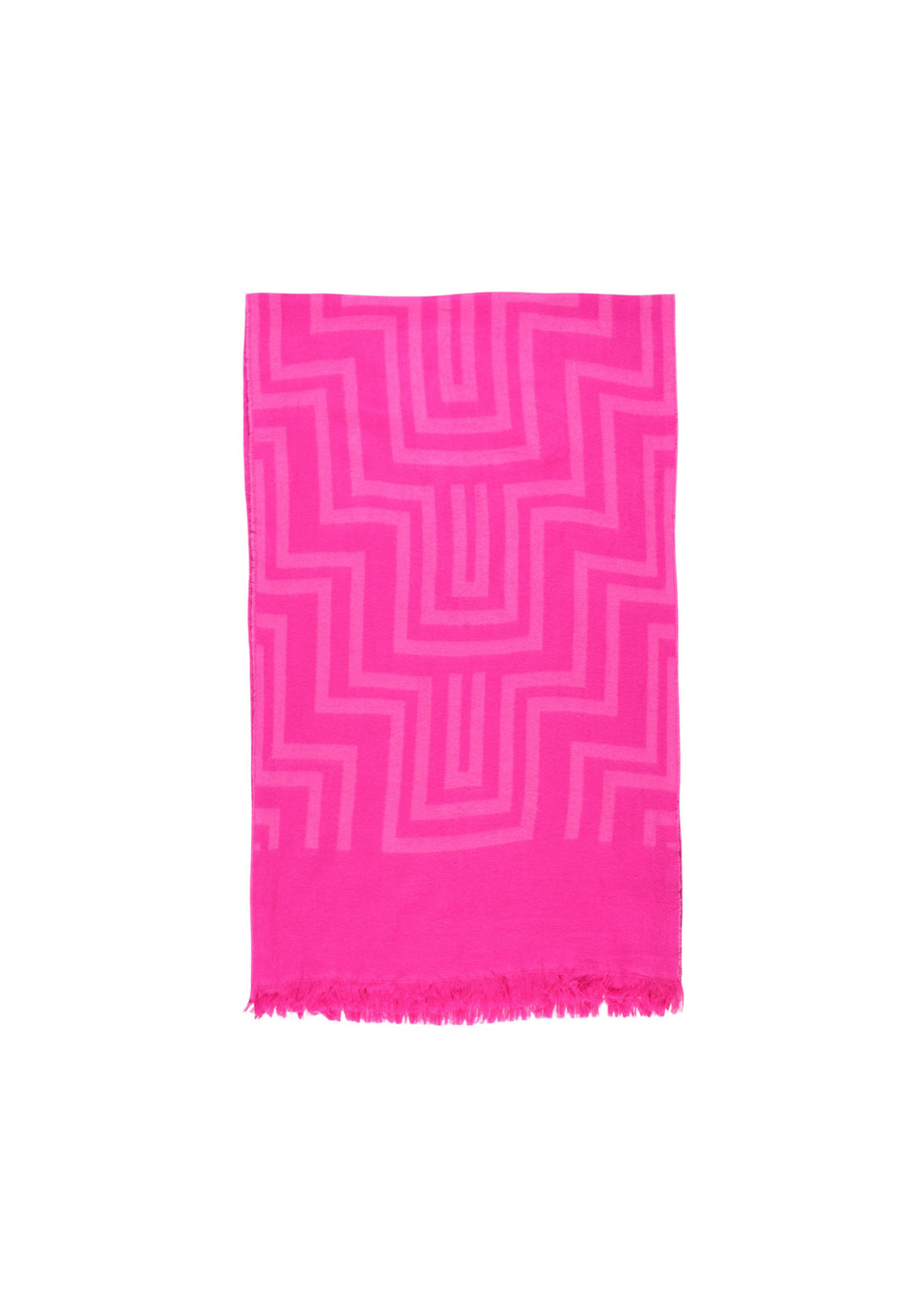 Écharpe Only couleur fuchsia — vue 2