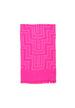 Écharpe Only couleur fuchsia — vue 2