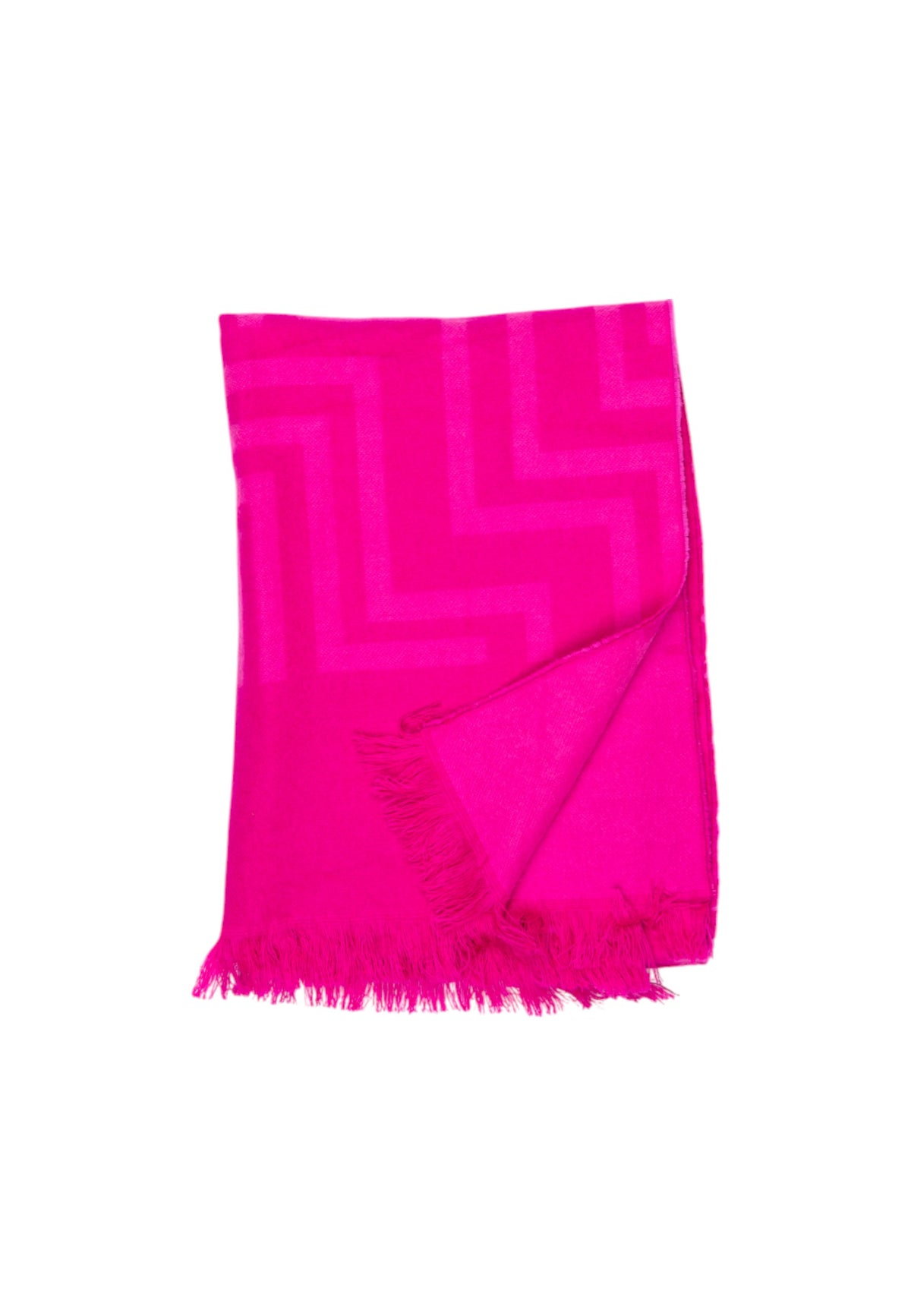 Écharpe Only couleur fuchsia — vue 4