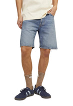 Bermuda Jack & Jones couleur bleu azur — vue 3